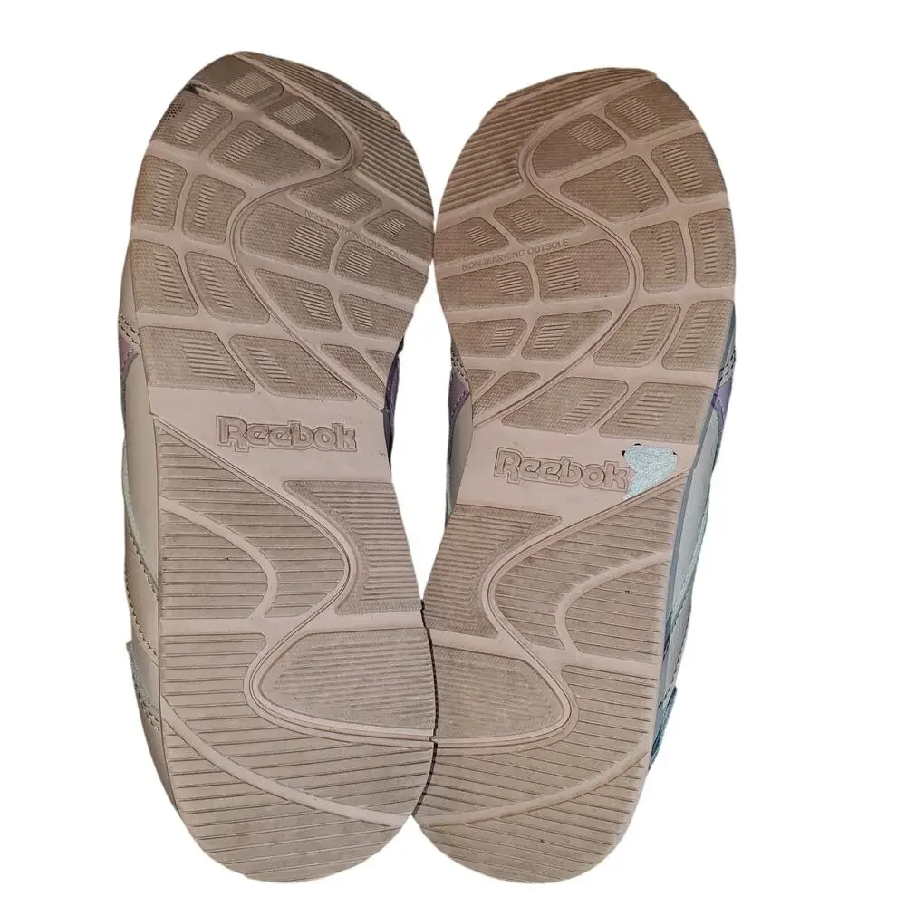 Reebok Royal Glide Women's 5.5 Tan Blush Pink Retro Sneakers CN7201